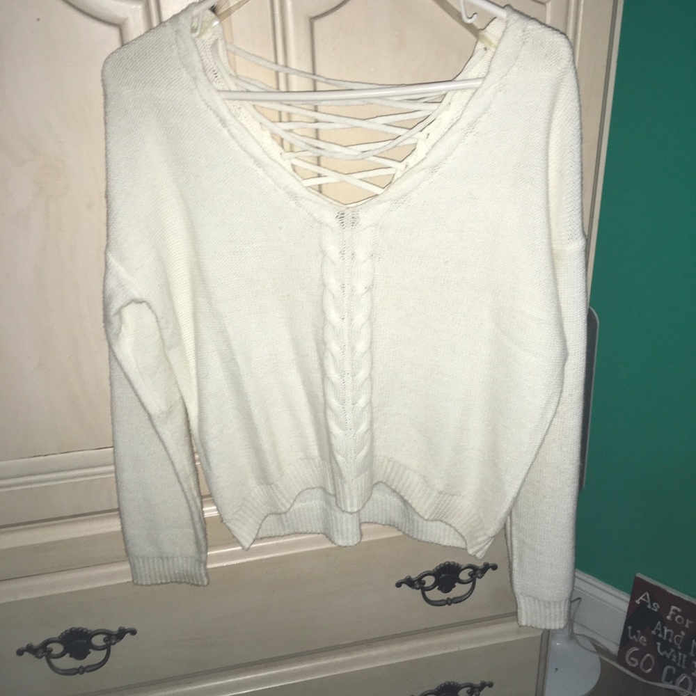 White sweater